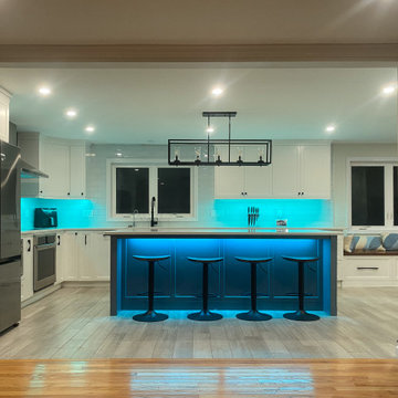Open Floor Kitchen Remodel, Manchester CT