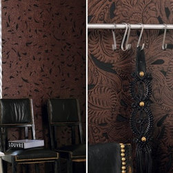 Elitis Cuirs Leather Seville - Wallpaper