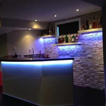 Mississauga Residence - Basement Bar