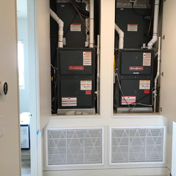 Two 5 Ton GOODMAN Gas Furnaces with Evaporator Coils