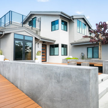 Modern Home Remodel with Black Accents