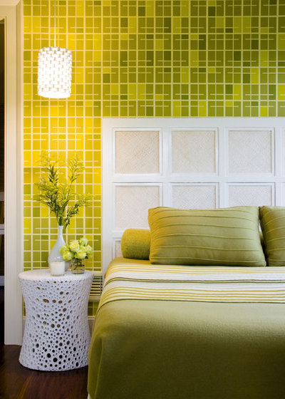 Midcentury Bedroom by Amy Lau Design