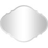 Silver Novelty Accent Glass Mirror