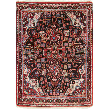 Persian Rug Abadeh 3'0"x2'0" Hand Knotted