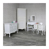 50 Most Por Large Bedside Tables For 2019 Houzz Uk White Chest Of Drawers Dressing Table Set Pair Bedside Tables Elise