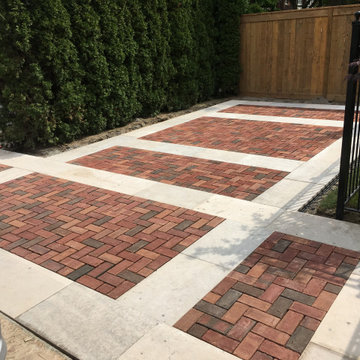 Masonry Hardscape Drive way / Courtyard & Stone Path, Step & Porch