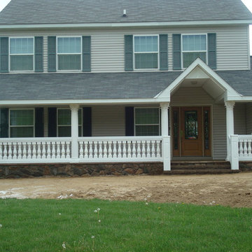 Fluted Porch Columns
