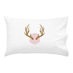 Oh, Susannah Antlers Pillowcase - Products