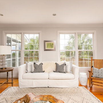 Mt. Pleasant Living Room, Kitchen & Patio Makover