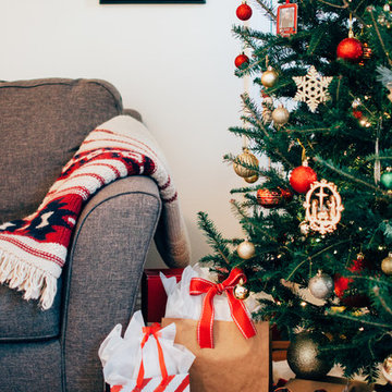 My Houzz: 821 Square Feet of Cozy Holiday Style Near Boston