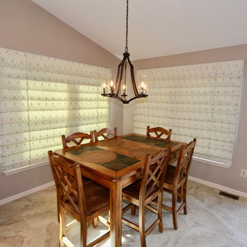 Kitchen Design Studio Roman Shades