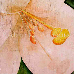 Roberta Ahrens Cracked Linen Botanical Paintings - Products
