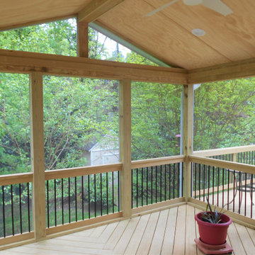 Classic Wood Porch