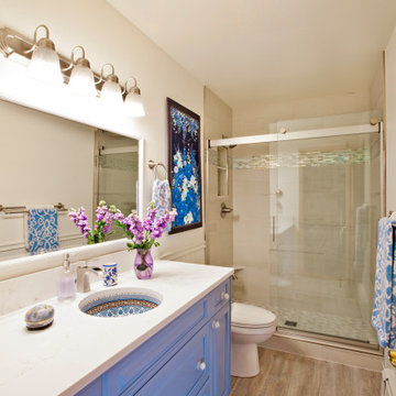 Blue Bathroom