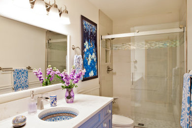 Blue Bathroom