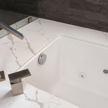 A Modern yet Rustic Themed Full Bathroom Remodel in Thousand Oaks CA 2018