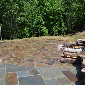 Pool and Hardscape private home