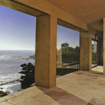 Stone Floor – Antique, Reclaimed Limestone ‘Dalle de Bourgogne’ pavers