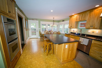 Kitchen photo in Boston