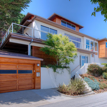 Contemporary with San Francisco Views