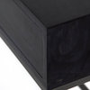 Trey Console Table, Black Wash Poplar