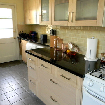 Absolute Black Granite Kitchen