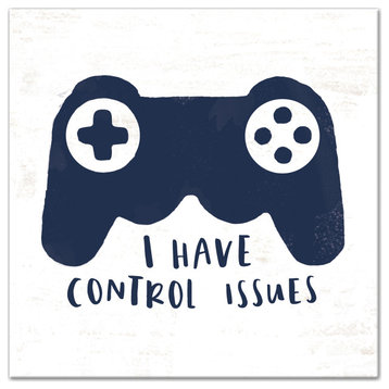 I Have Control Issues 12x12 Canvas Wall Art