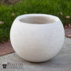 Halley Round Lightweight Concrete Planter