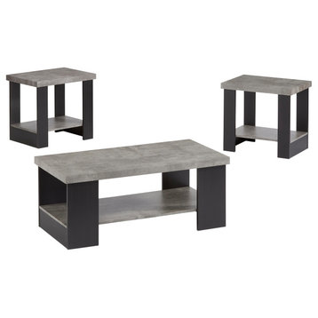 Kayson Cocktail and End Tables 3-Piece Set