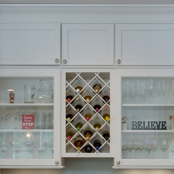 Festive White Kitchen - New Construction