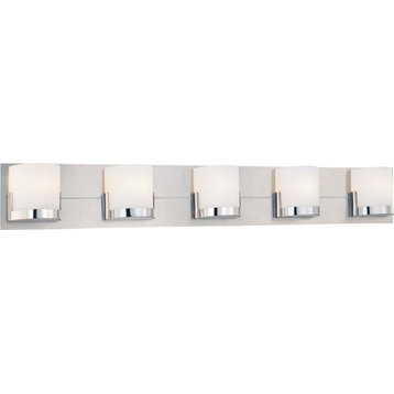 George Kovacs P5955-077 Convex 5-Light Bathroom Vanity Wall Sconce