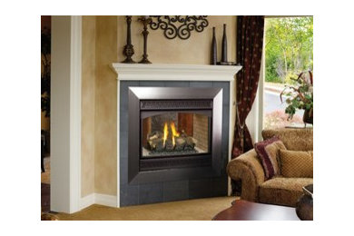 See-thru and double-sided fireplaces