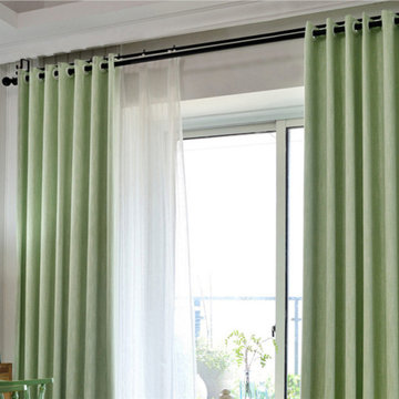 QYX2209A Illawarra On Sales Slub Cotton Custom Made Curtains