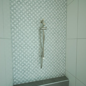 Honed Ottawa Marble Mosaic - Feature Wall