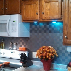 Aspect Matted Metal Square in Brushed Stainless - Home Decor