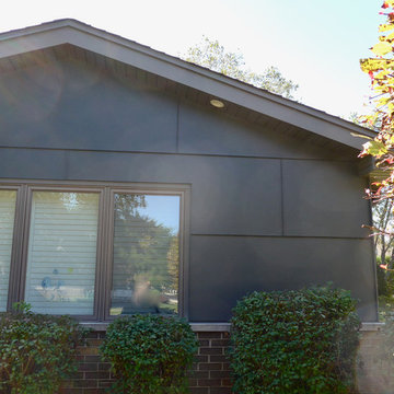 James Hardie Siding Ranch Home in Norhbrook, IL