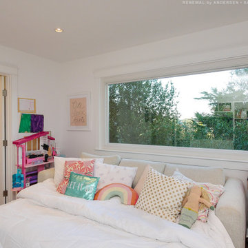 New Picture Window in Sweet Bedroom - Renewal by Andersen San Francisco Bay Area