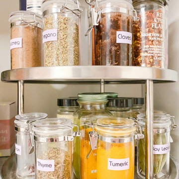 Kitchen and Pantry Organization ideas by All Buttoned Up