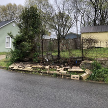 Retaining Wall & Fence