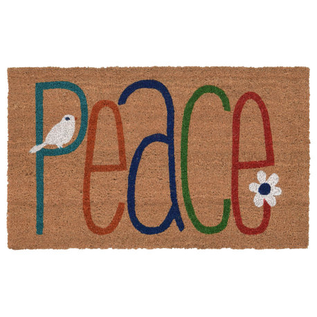 Natura Peace Outdoor Mat Natural 2'x3'