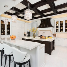 Coffered ceiling