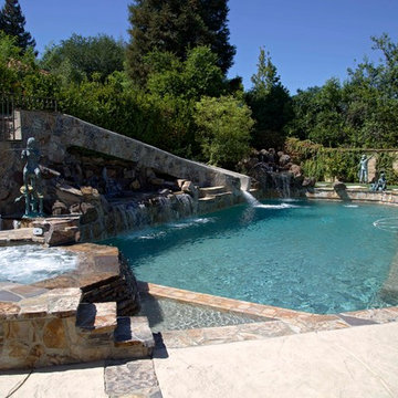 Agoura Hills Pool and Water Slide