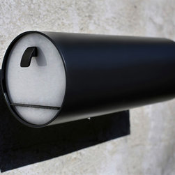 Letter Drop wall mount in Dark Gray - Mailboxes
