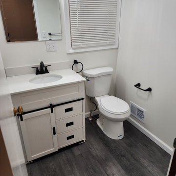 Budget friendly bathroom remodel