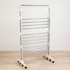 Rolling Stainless Steel Drying Rack Over 8 Transitions by Everyday Home