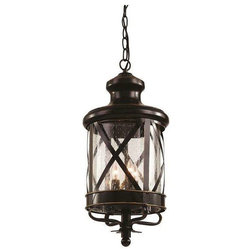 Traditional Outdoor Hanging Lights by Arcadian Home & Lighting