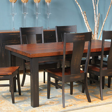 Saltcreek Thick Rectangular Top Leg Table