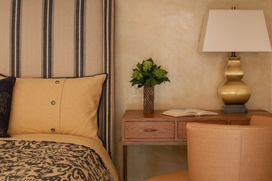 Inspiration for a transitional bedroom remodel in Miami