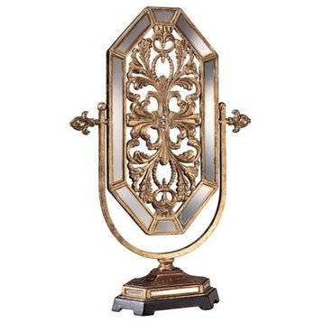 Ambience AM 50680 27" Tall - Tuscan Gold With Mirror Highlights