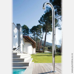 Club Outdoor Shower With Mixer & Handshower - Outdoor Showers